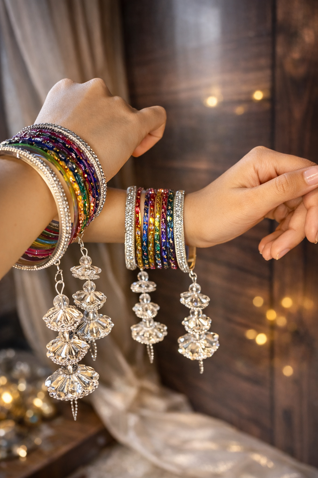 Kavya Ghungroo & Latkan Premium Bangles