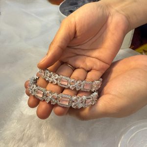 Anaya Stone-Studded Bangles