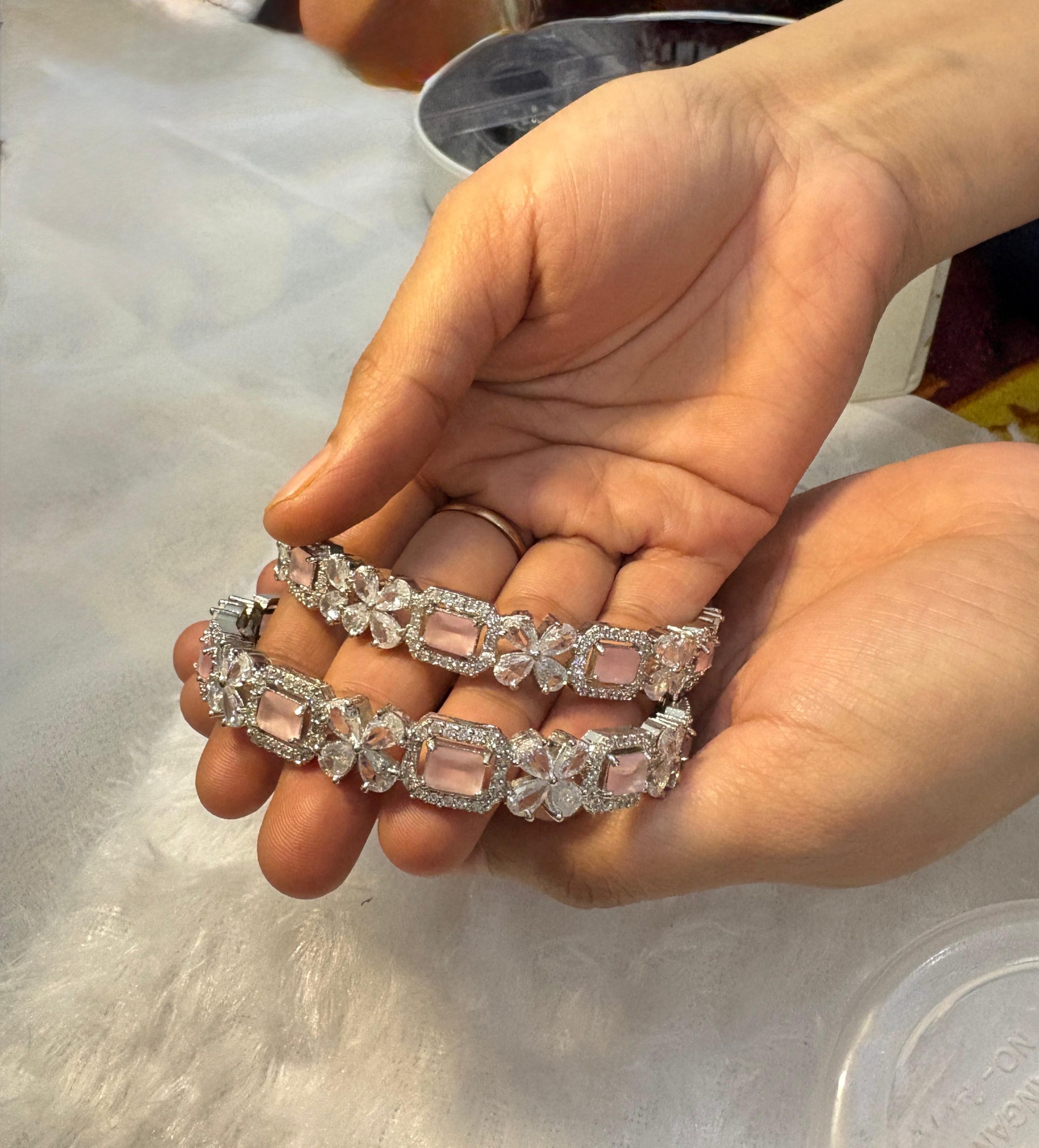 Anaya Stone-Studded Bangles