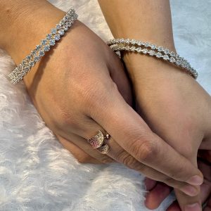 Naaz AD Stone Bangles